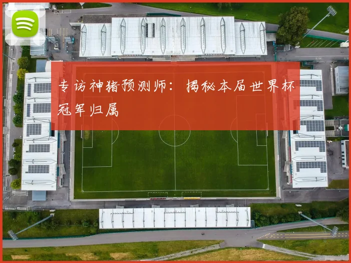 专访神猪预测师:揭秘本届世界杯冠军归属